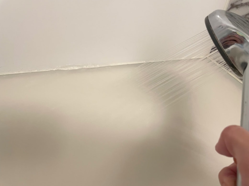 しっかり洗い流す