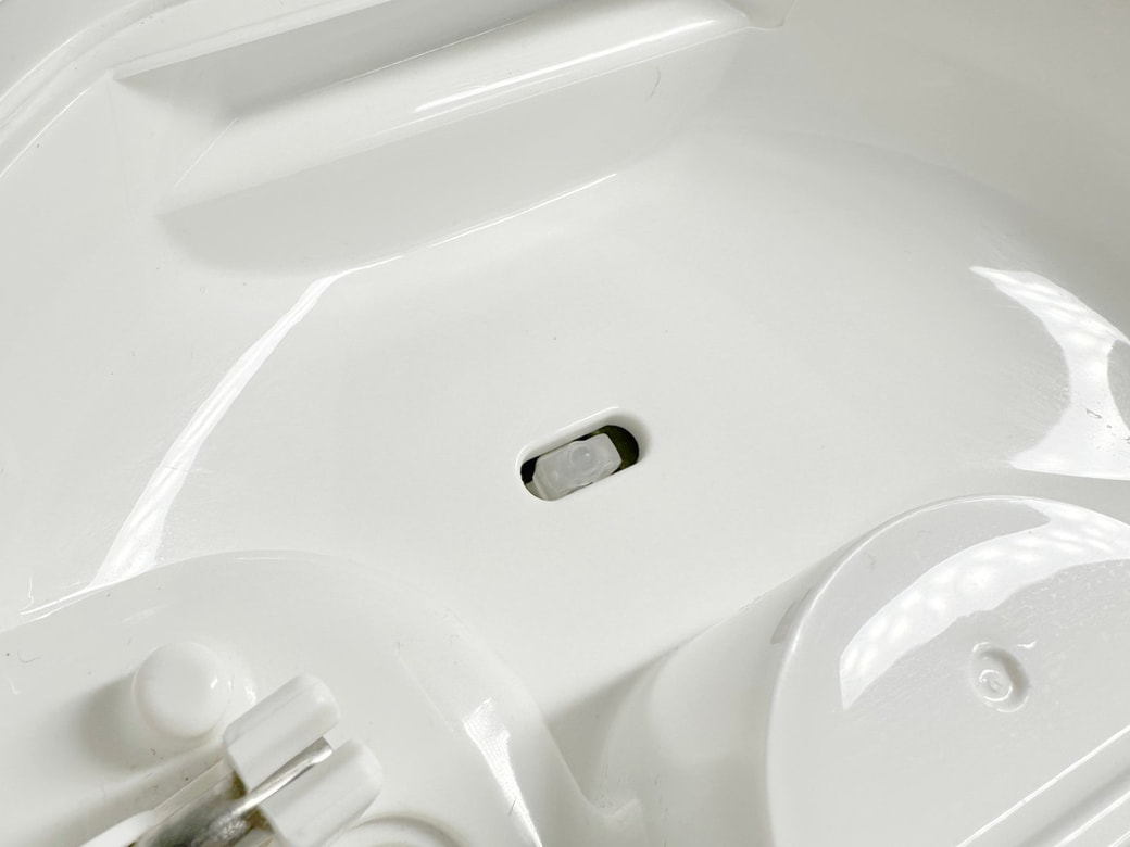 掃除後のタンク