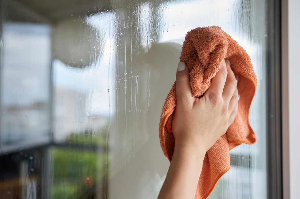 冬に向いていない大掃除スポット③窓ガラスの外側