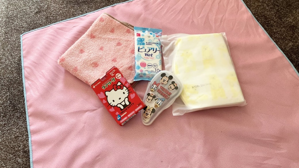 ふろしきと日用品