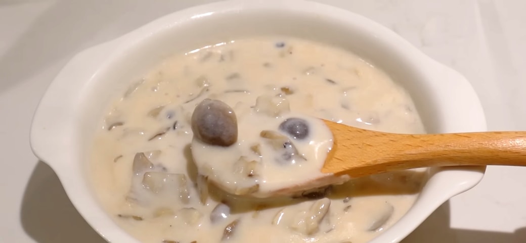 しめじとまいたけのチャウダー