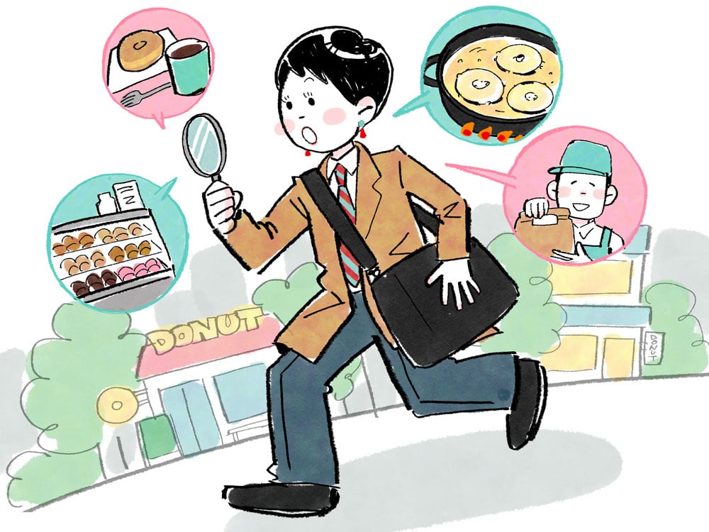 ドーナツ探求家・溝呂木一美は足で稼ぐ