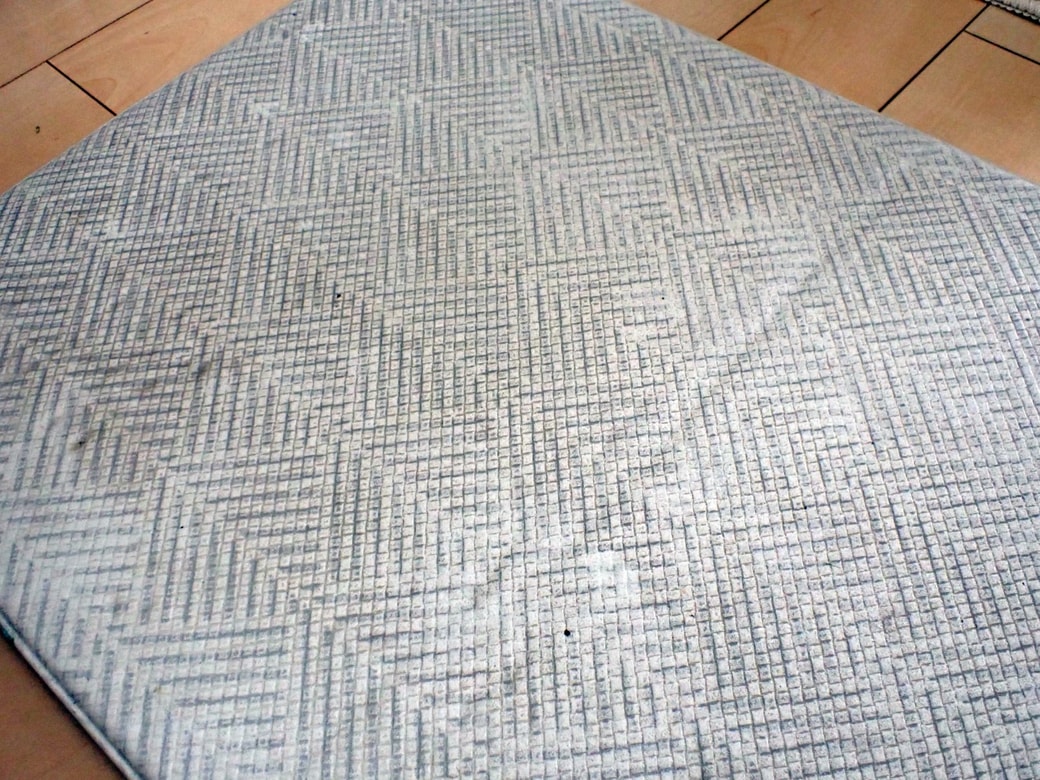 台所用マットの掃除