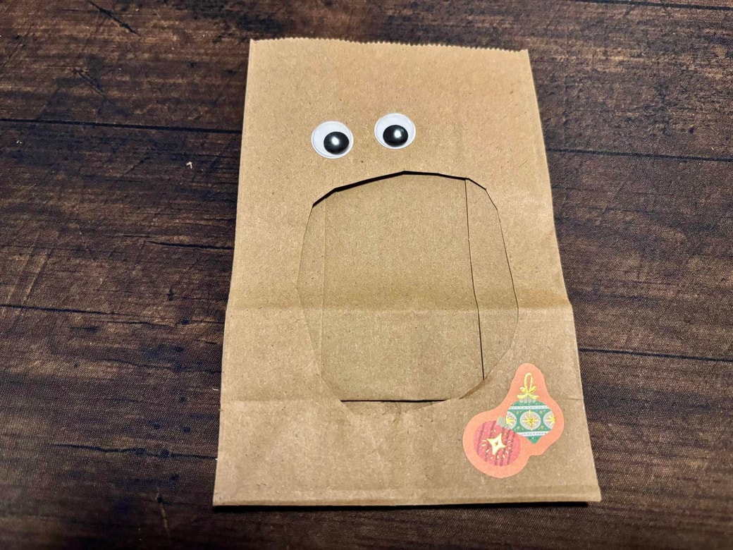 パクパクおばけ風ラッピング