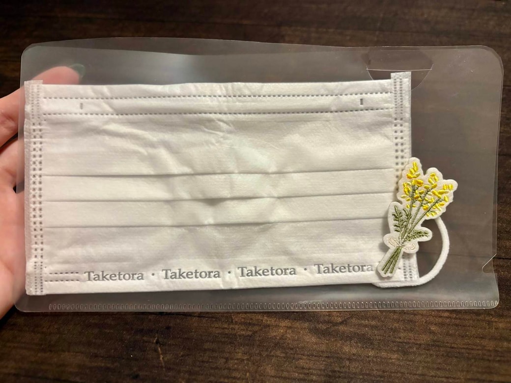 オリジナル「マスク入れ」の完成