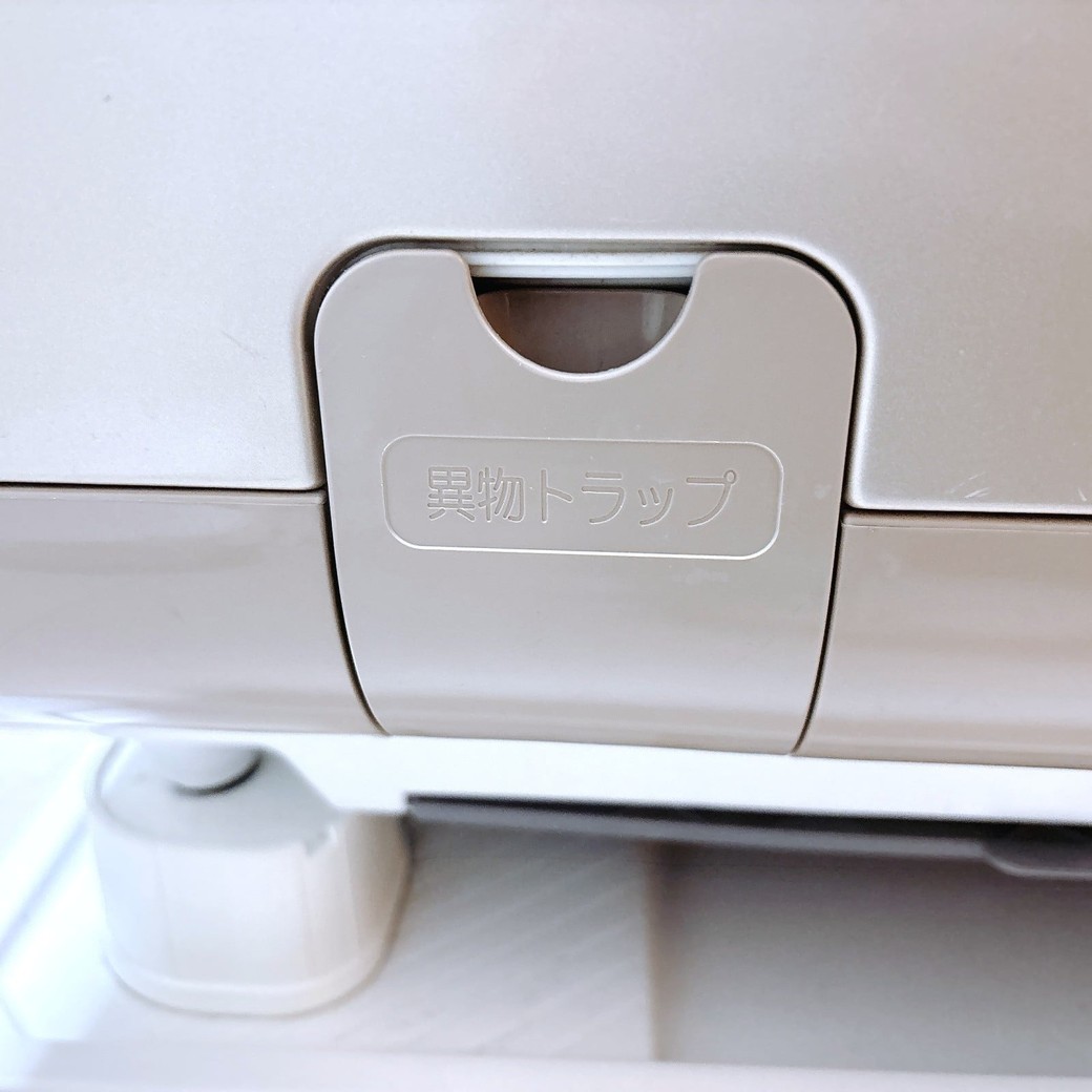 洗濯機の異物トラップ