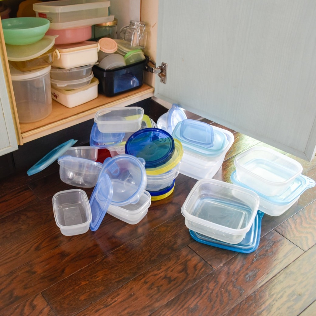 ①保存容器がやたらと多い