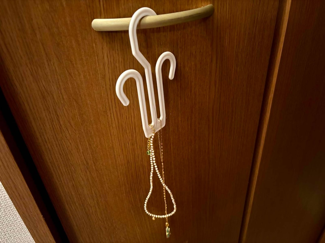 アクセサリー整理に活用できる！