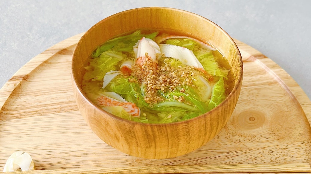 キャベツみそ汁