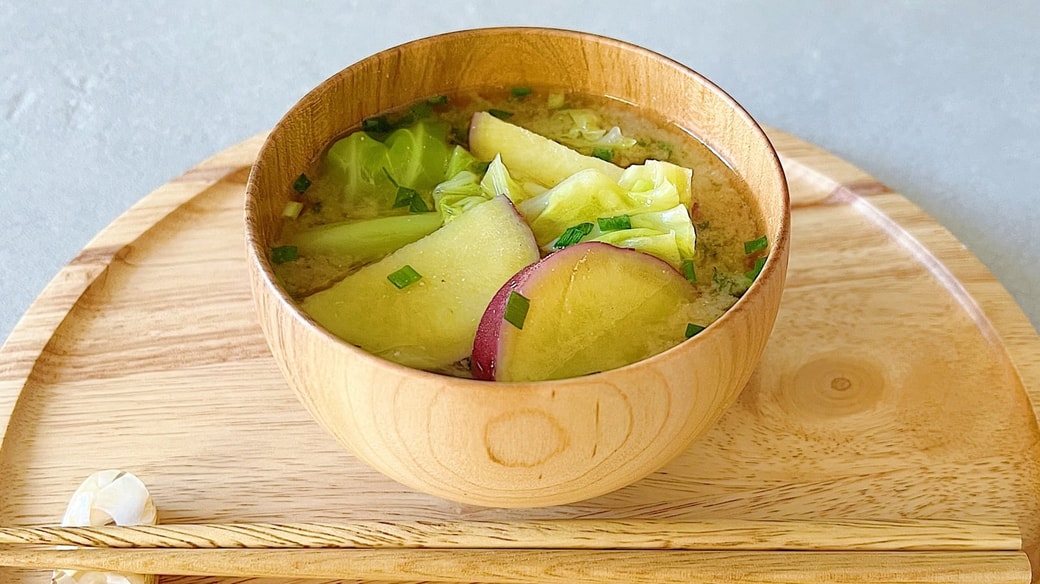 さつまいもみそ汁