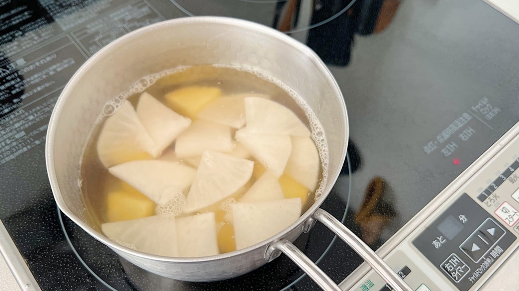 さつまいもと大根