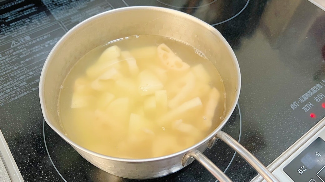 じゃがいもとレンコン