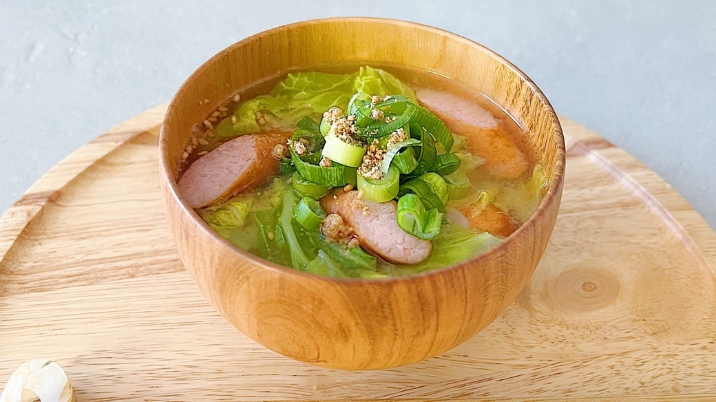 白菜みそ汁