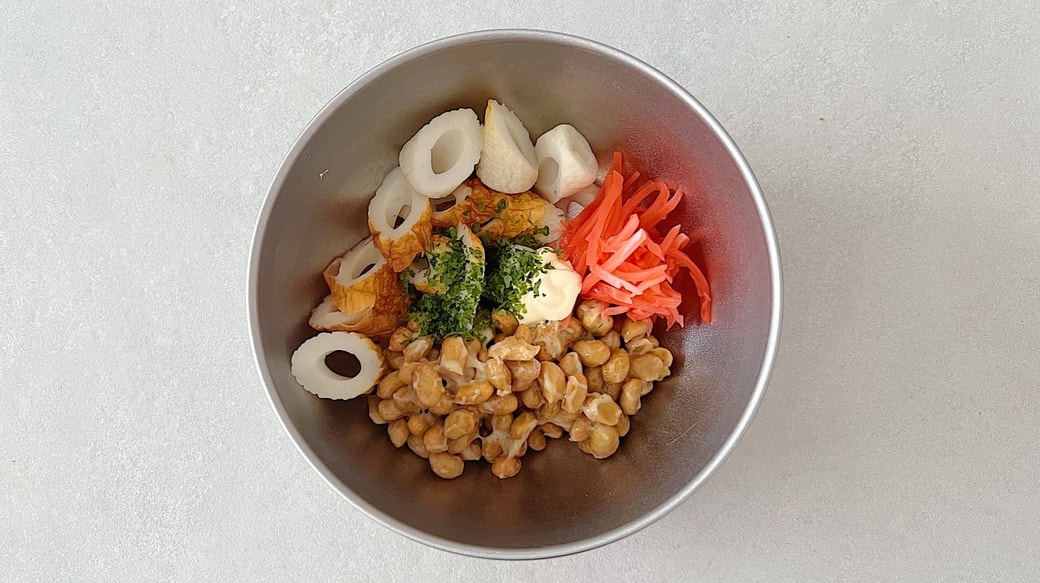 ボウルで合わせる