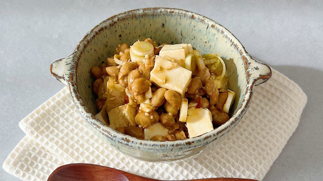 木綿豆腐納豆