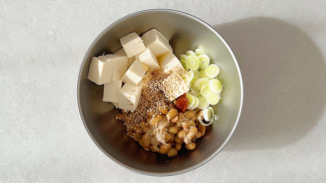 ボウルで合わせる