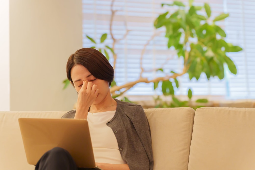 疲れている女性