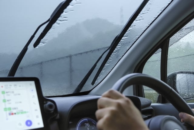 雨の日の運転