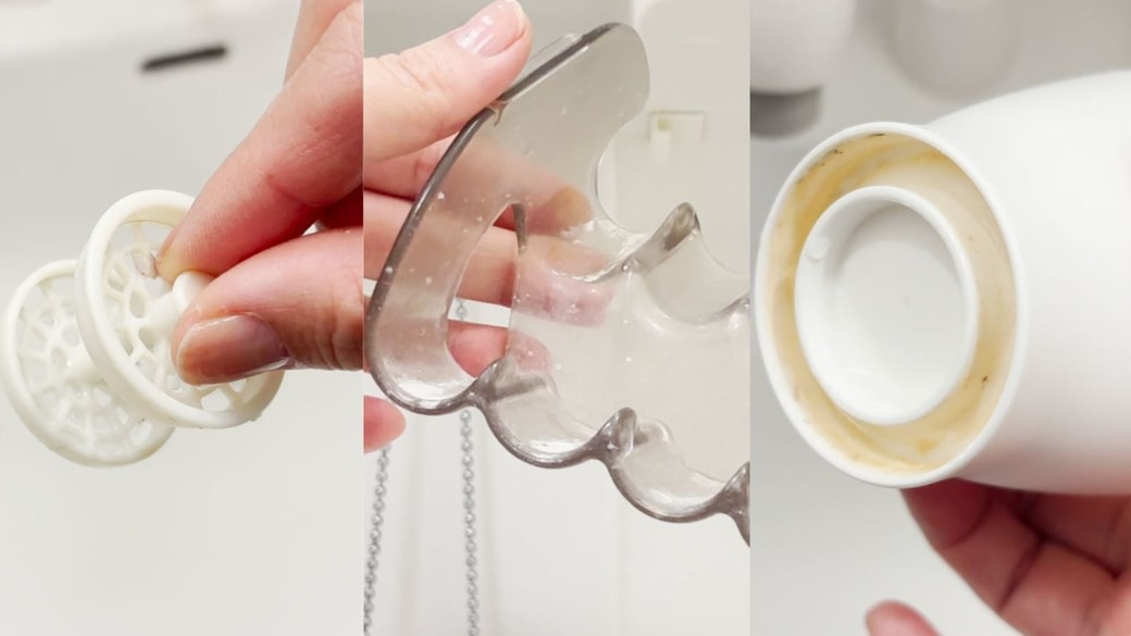 汚れスポット3つ