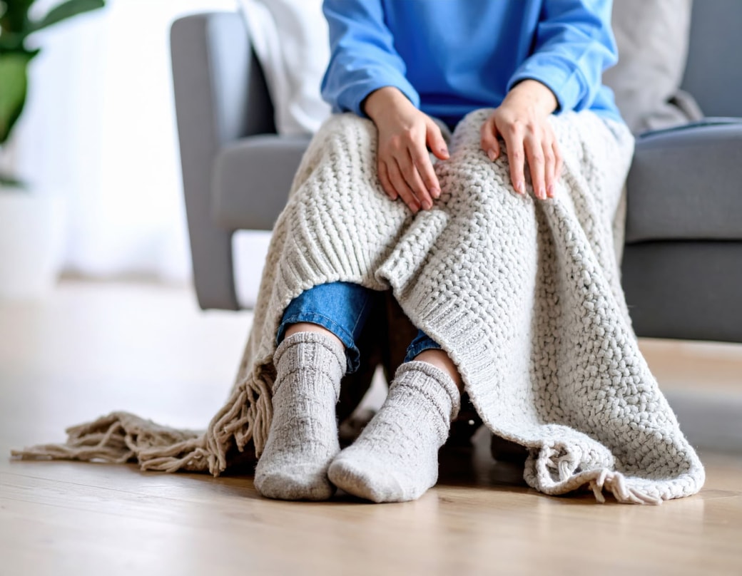 足元の寒さ対策