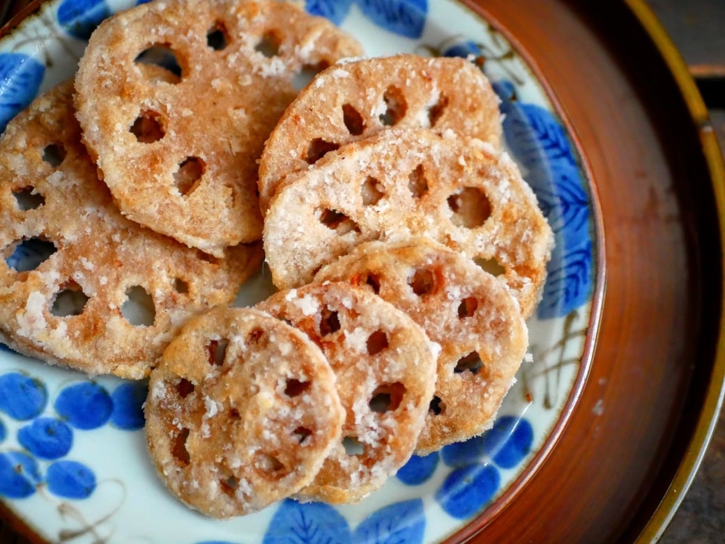 レンコン唐揚げ