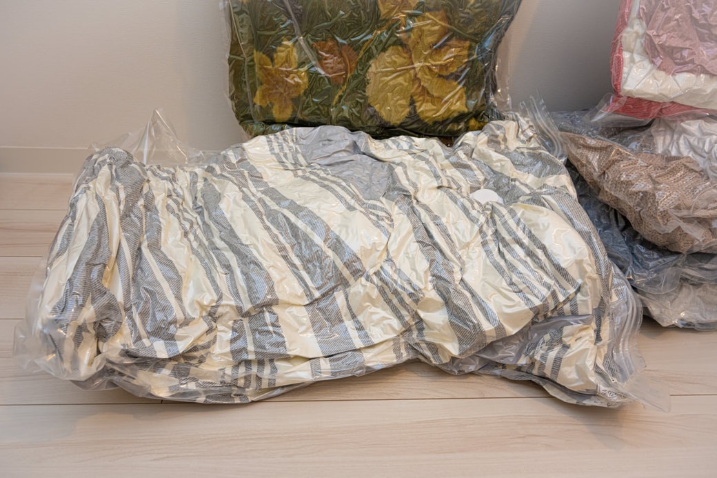 布団圧縮袋もおすすめしない