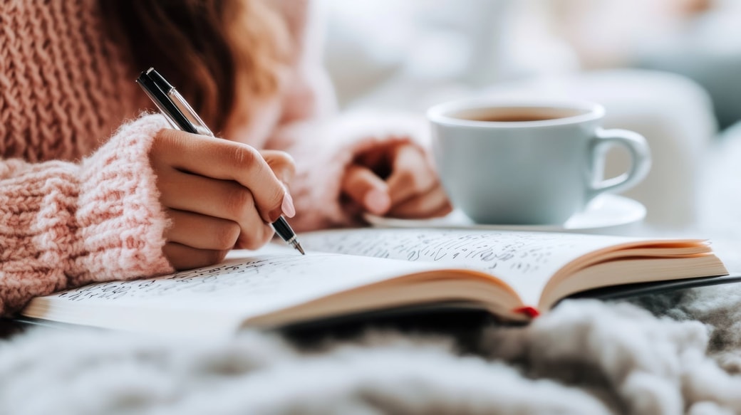 ノートに書くところ