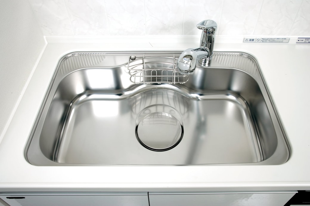 注意①光沢仕上げのステンレス