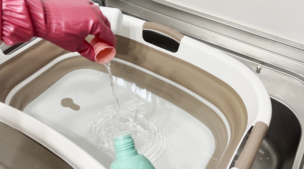 キッチンハイターを入れる