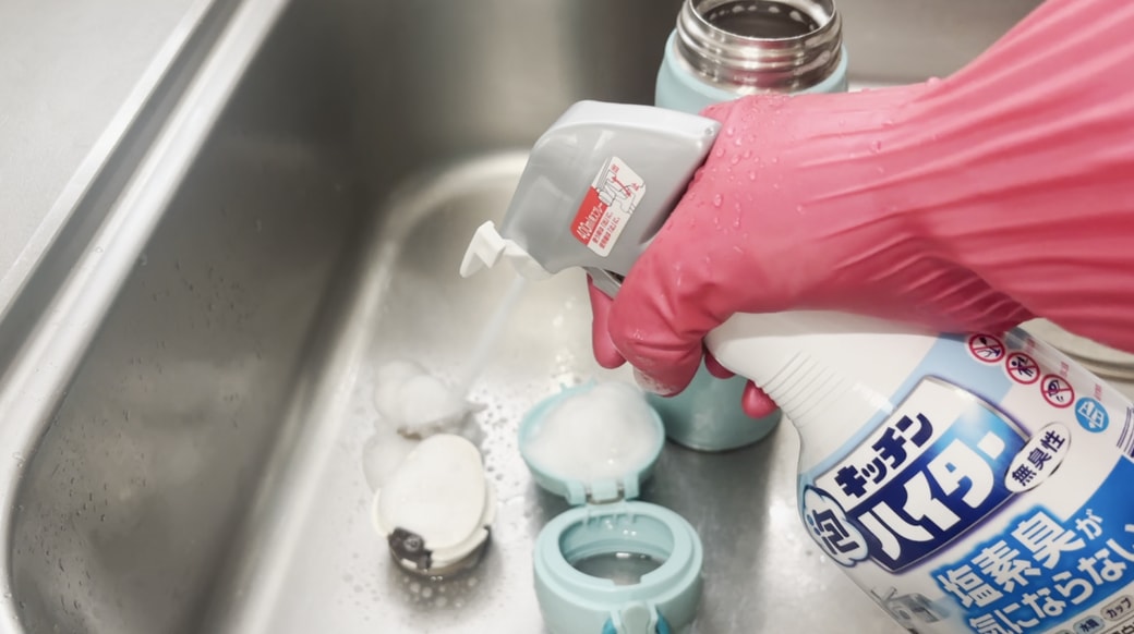 パッキンに吹きかける