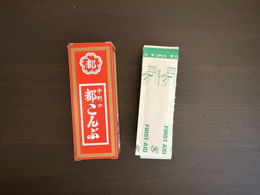 都こんぶと絆創膏