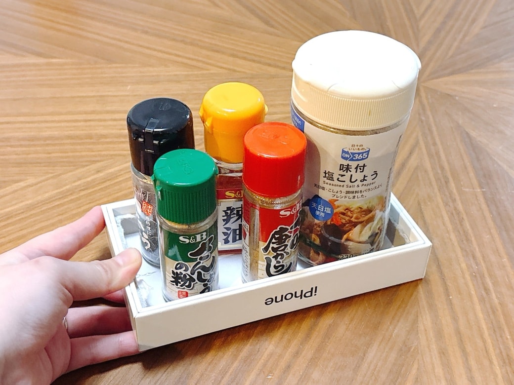 テーブルに出すときもスムーズ