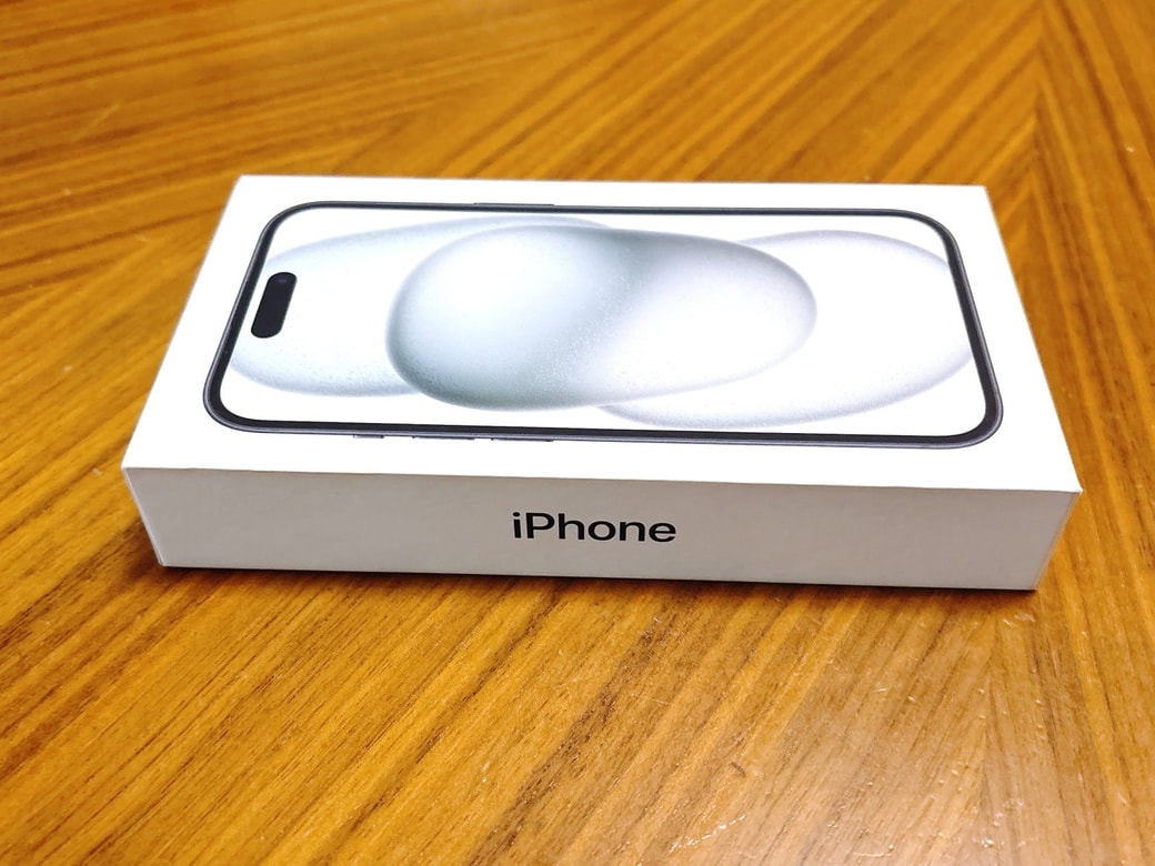 iPhoneの空き箱