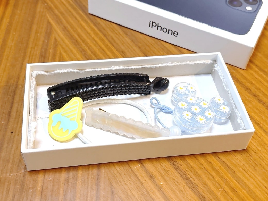 使い道3.ヘアアクセサリー入れ