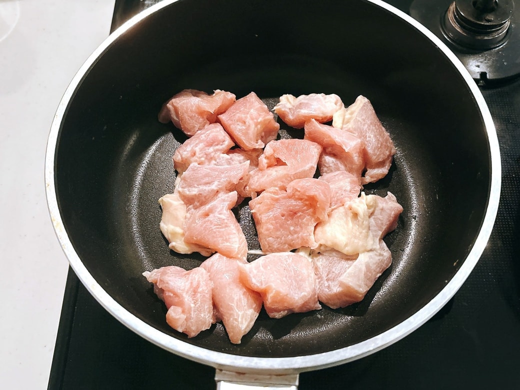 フライパンで焼く