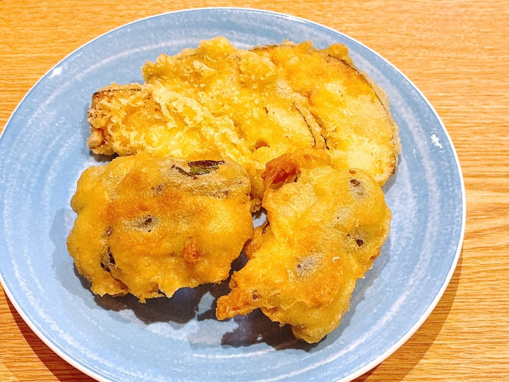 揚げたての天ぷら