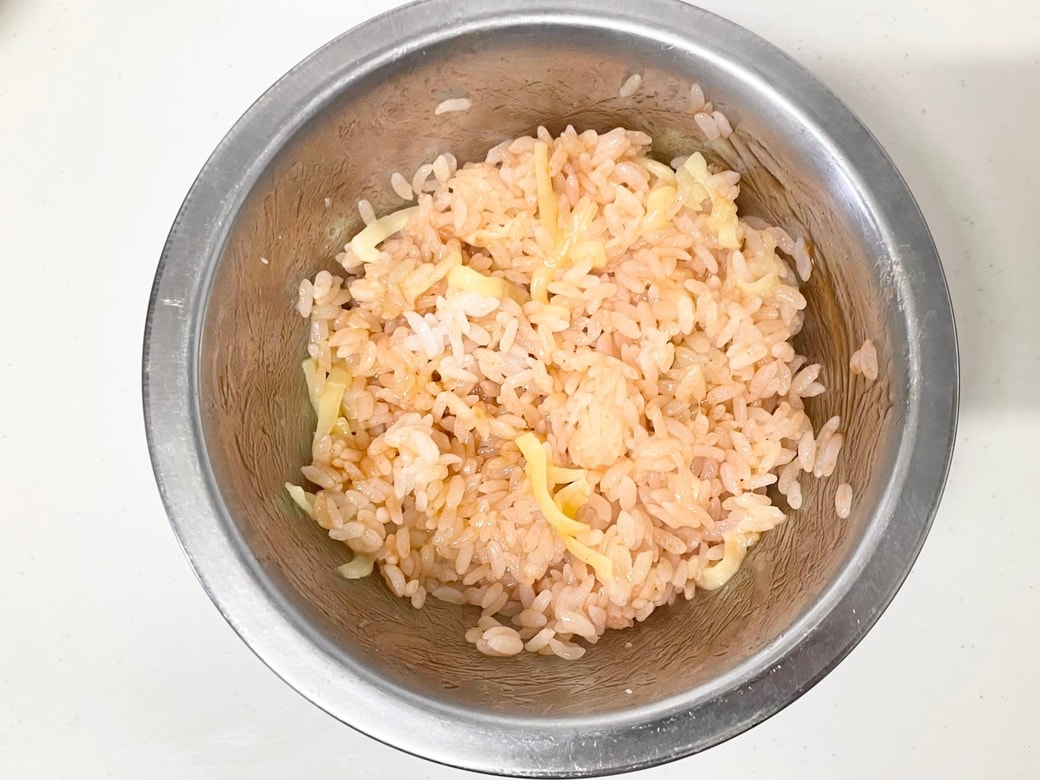 ケチャップライス風TKG