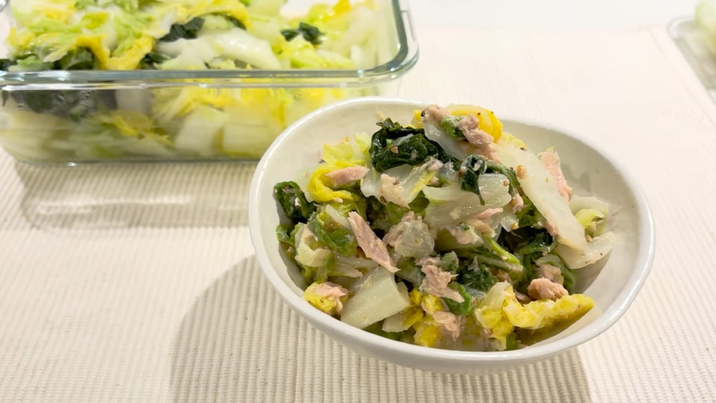 白菜とツナの無限サラダ