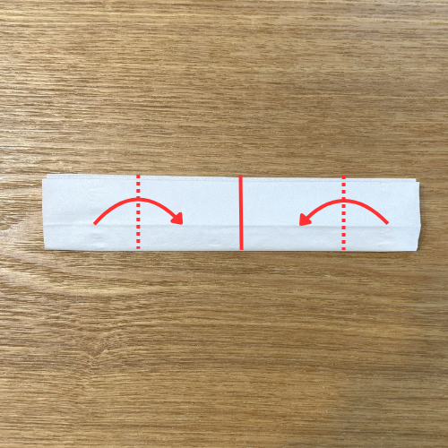 ティッシュの折り方4