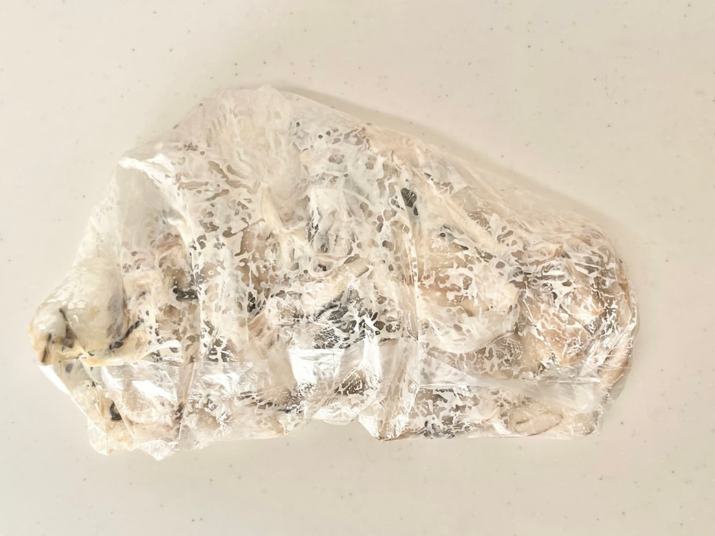 舞茸の塩昆布唐揚げ