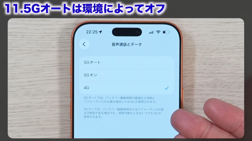 設定画面にも記載がある