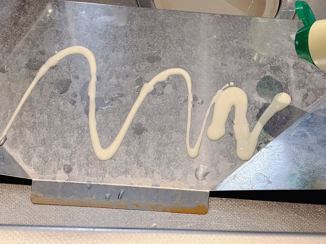 水切りカゴにジフをかける