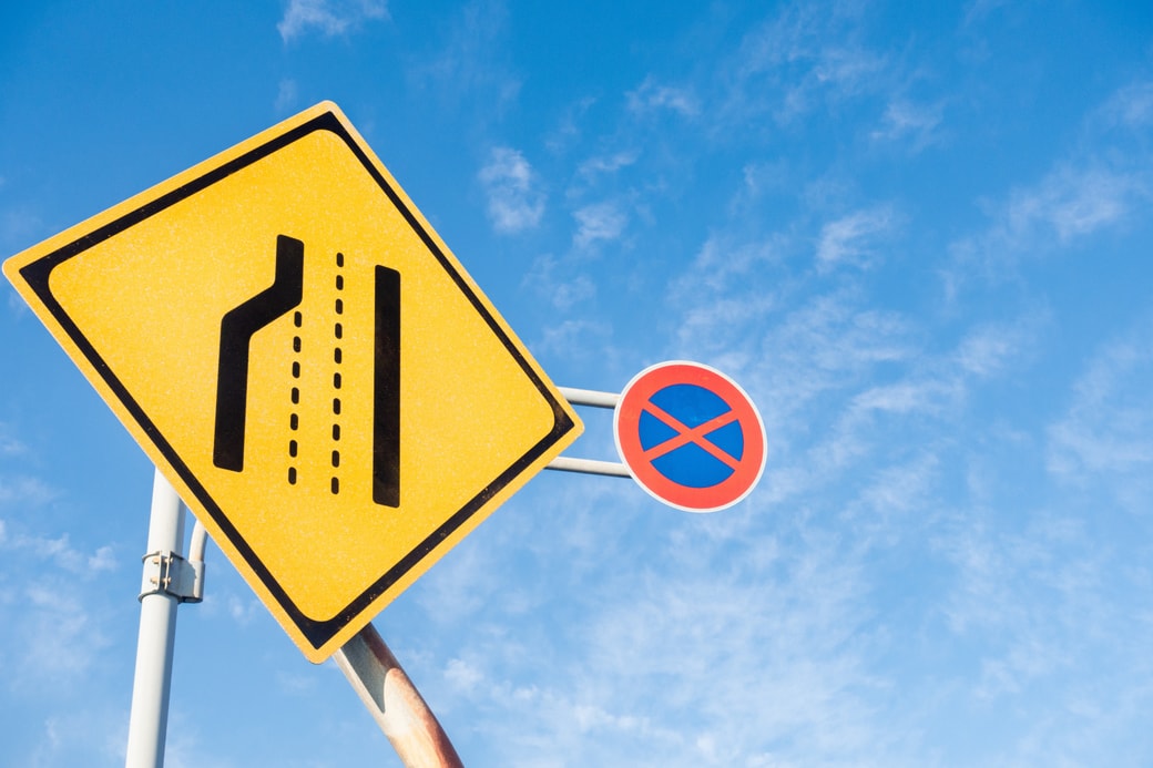 似ているけれど意味が異なる標識