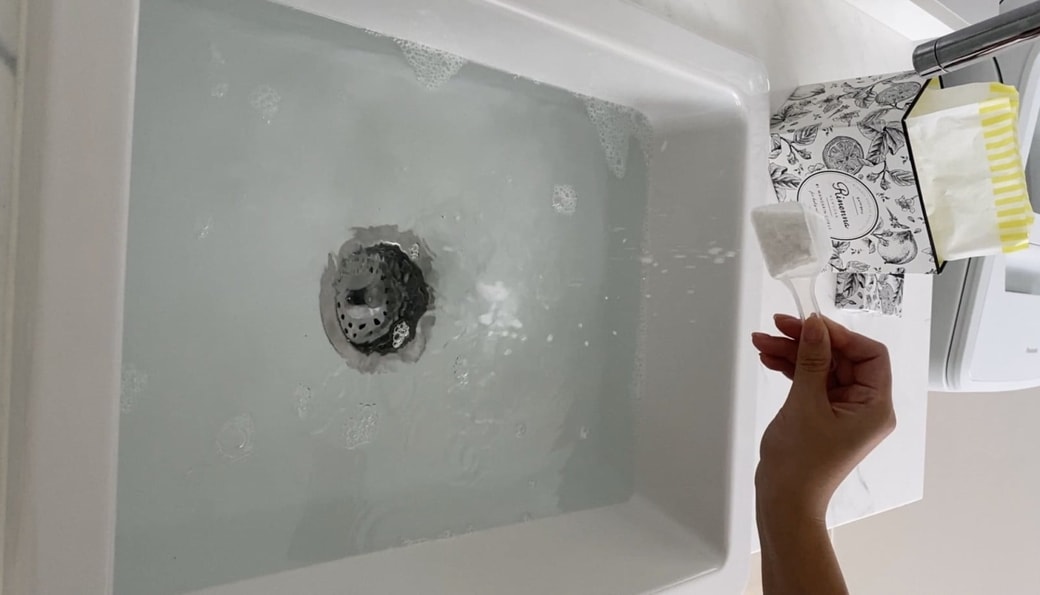 捨てる前に一度つけ置き洗いを