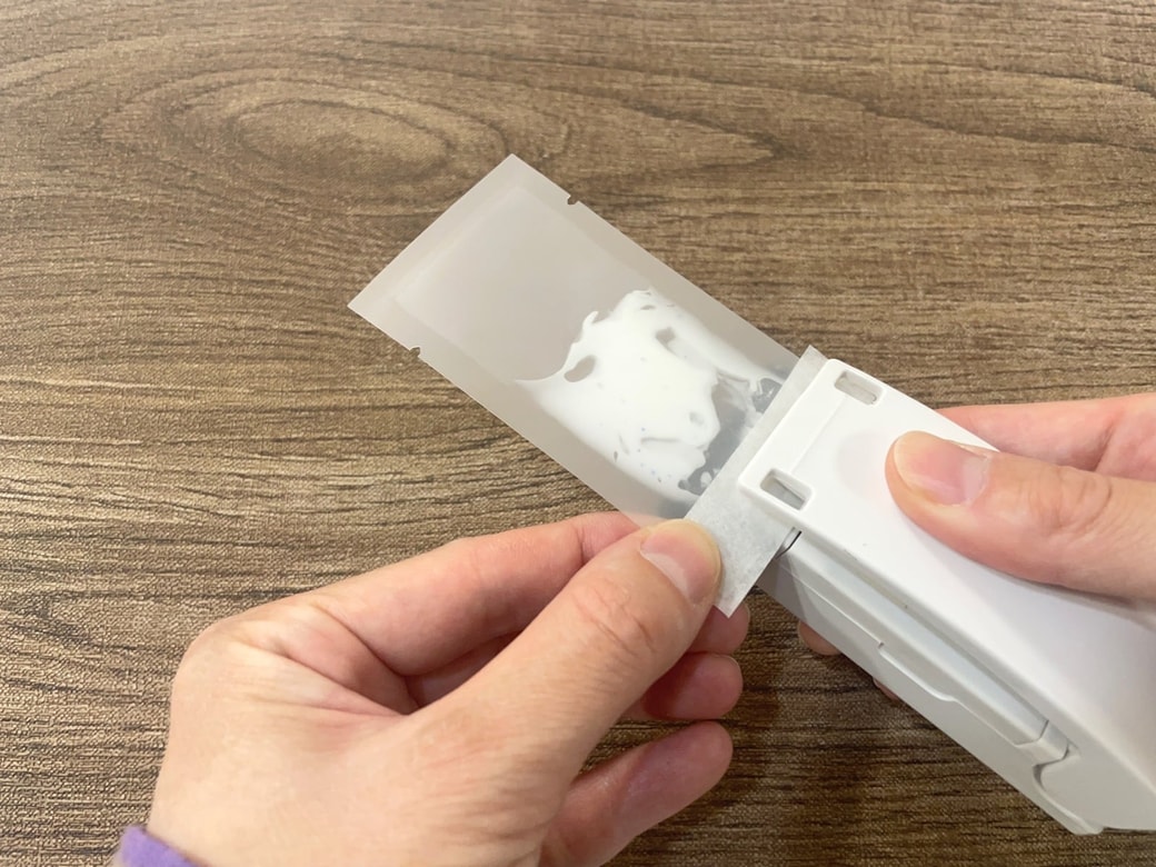 ヘアアイロンの代わりにシーラーで封をする方法もある