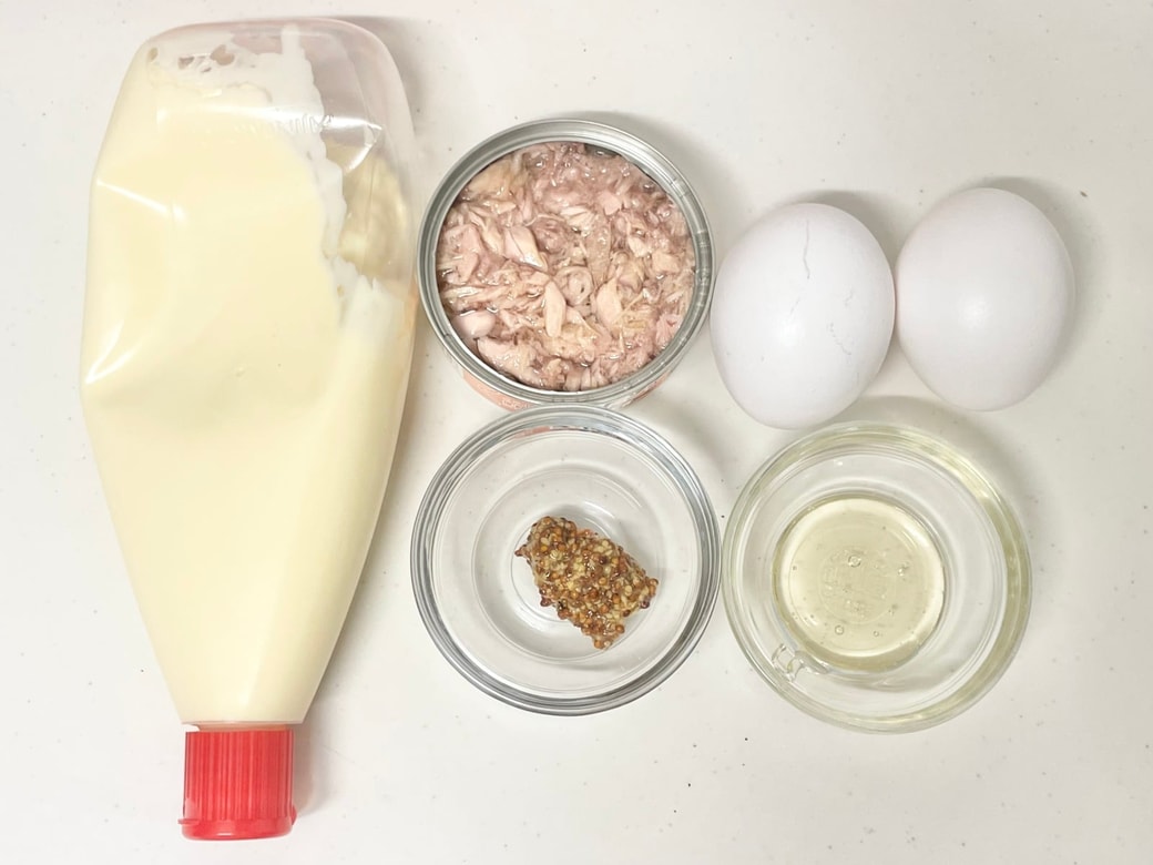 卵とツナのサラダ