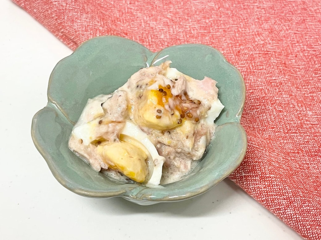 卵とツナのサラダ