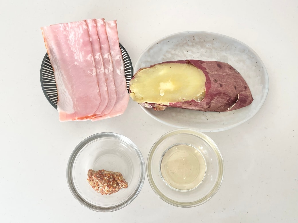 焼き芋のデリ風サラダ