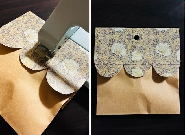 茶封筒ラッピング