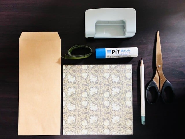 茶封筒ラッピング